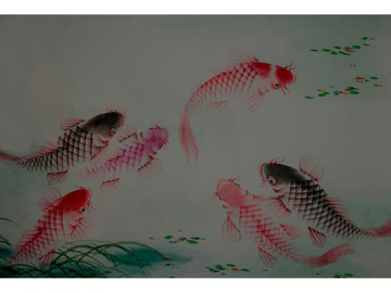 DANCING KOIS - Digital printing wallpaper by Architects Paper - view 2